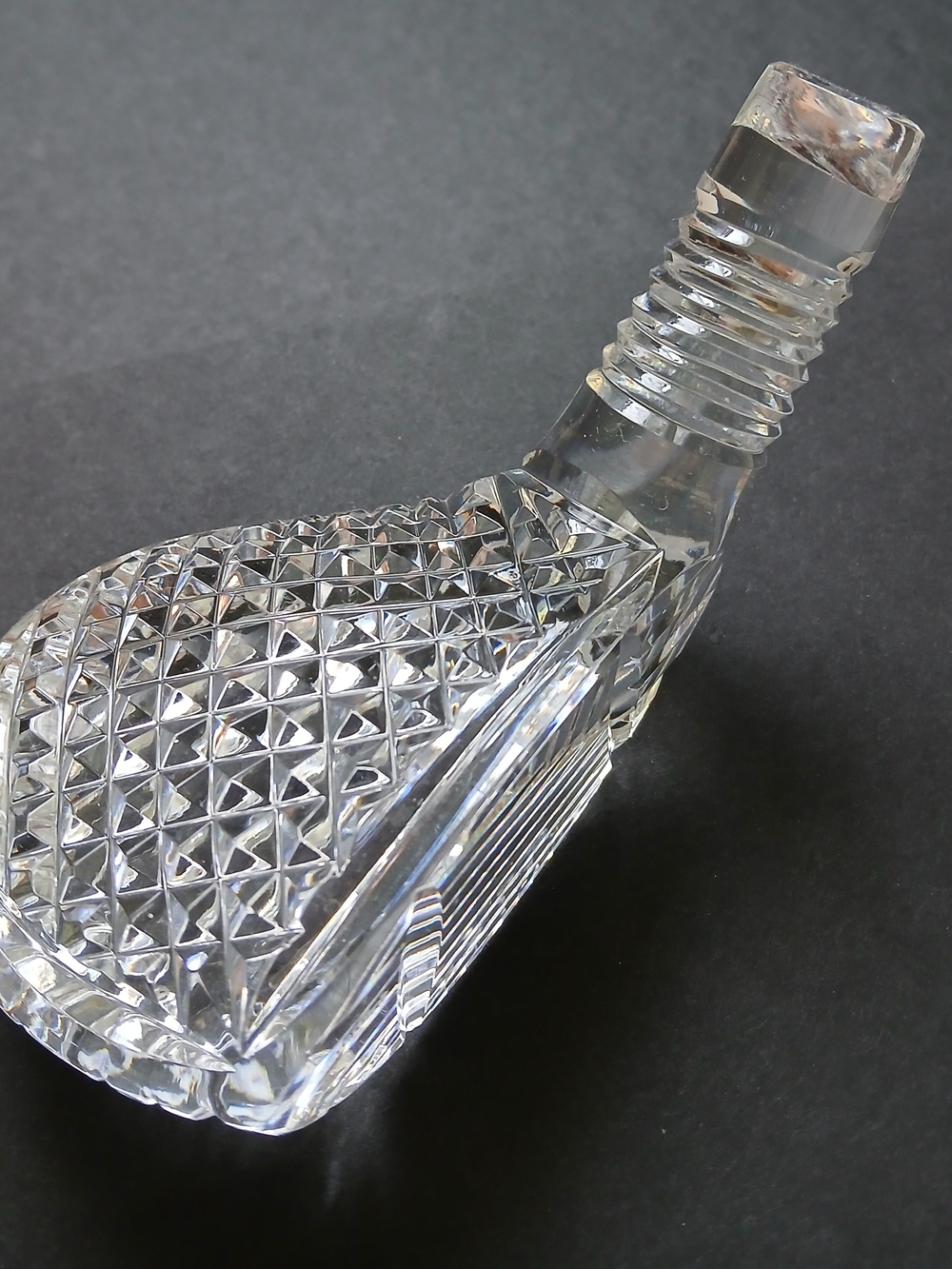 Waterford Crystal Golf Club Paperweight, sculpture, 3.5x6, mint